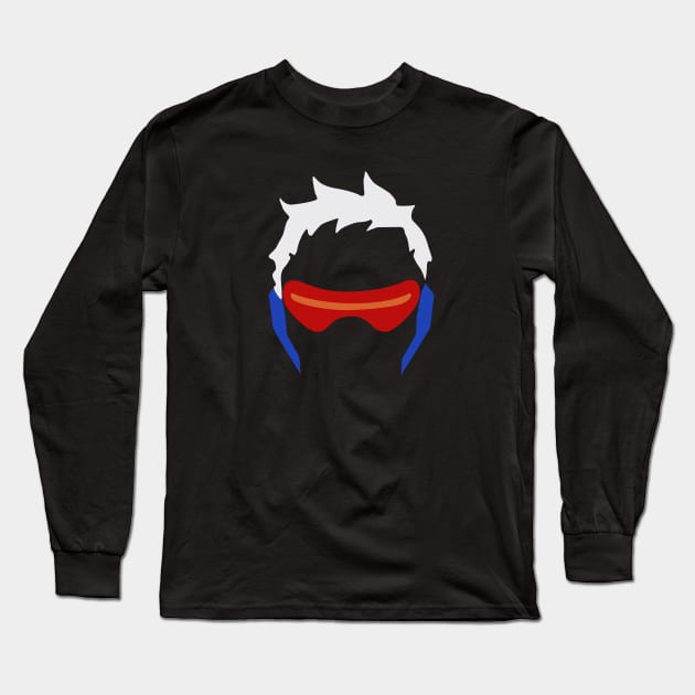 Soldier 76 spray Long Sleeve T-Shirt by JamesCMarshall